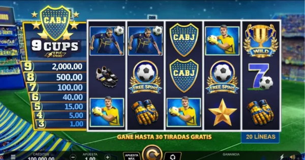 Betsson y Boca unen fútbol y iGaming con la slot oficial del club.
