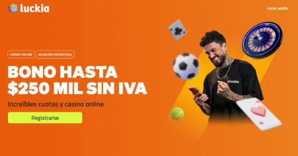 Luckia compensa el IVA de los juegos online en Colombia, una estrategia para mantener contentos a los jugadores